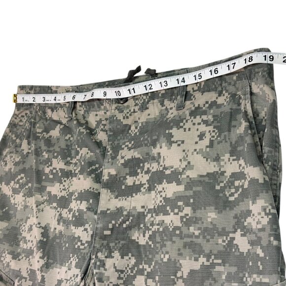 Army Combat Uniform Trousers Ripstop Digital Camo Cargo Pants Size Large Long #1 - Picture 9 of 11